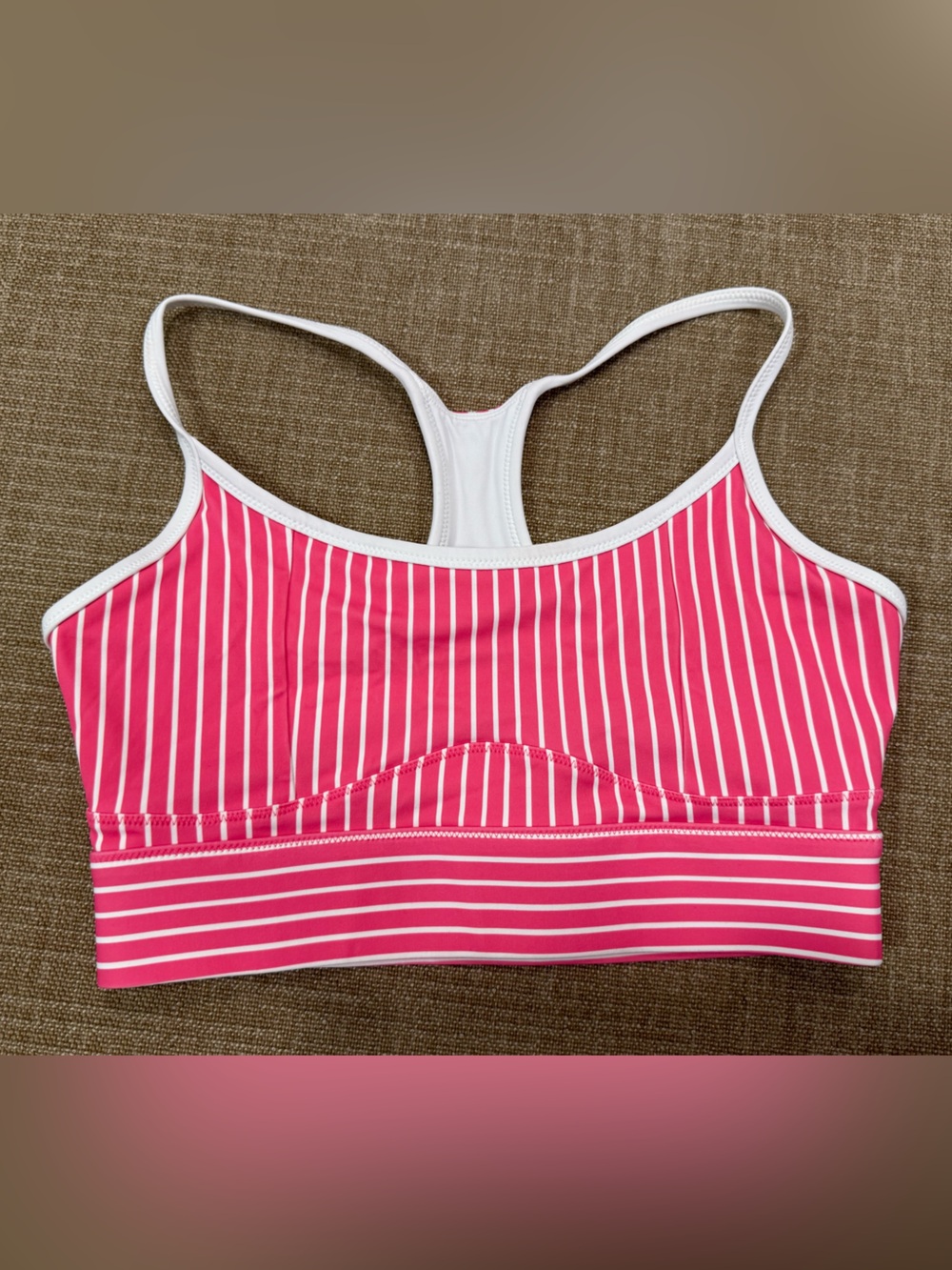 Solid & Striped Striped Sports Bra